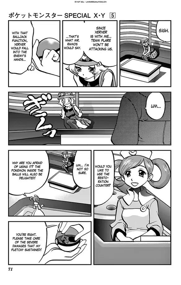 Pocket Monsters SPECIAL XY Chapter 30 page 11 - Chapter 30: Pinsir, Change