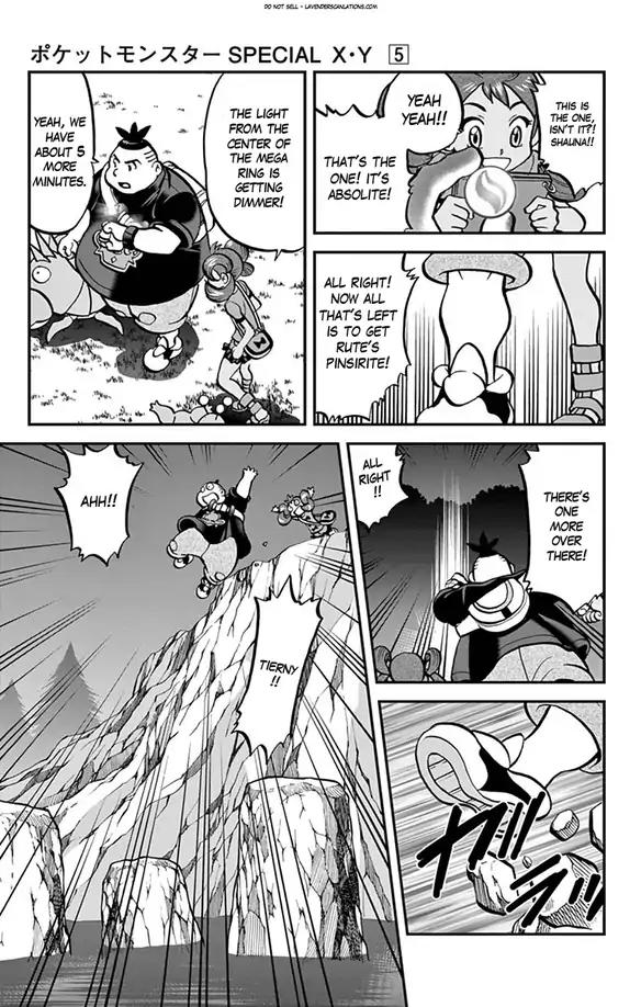 Pocket Monsters SPECIAL XY Chapter 30 page 13 - Chapter 30: Pinsir, Change