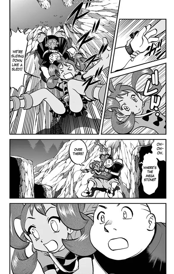 Pocket Monsters SPECIAL XY Chapter 30 page 14 - Chapter 30: Pinsir, Change