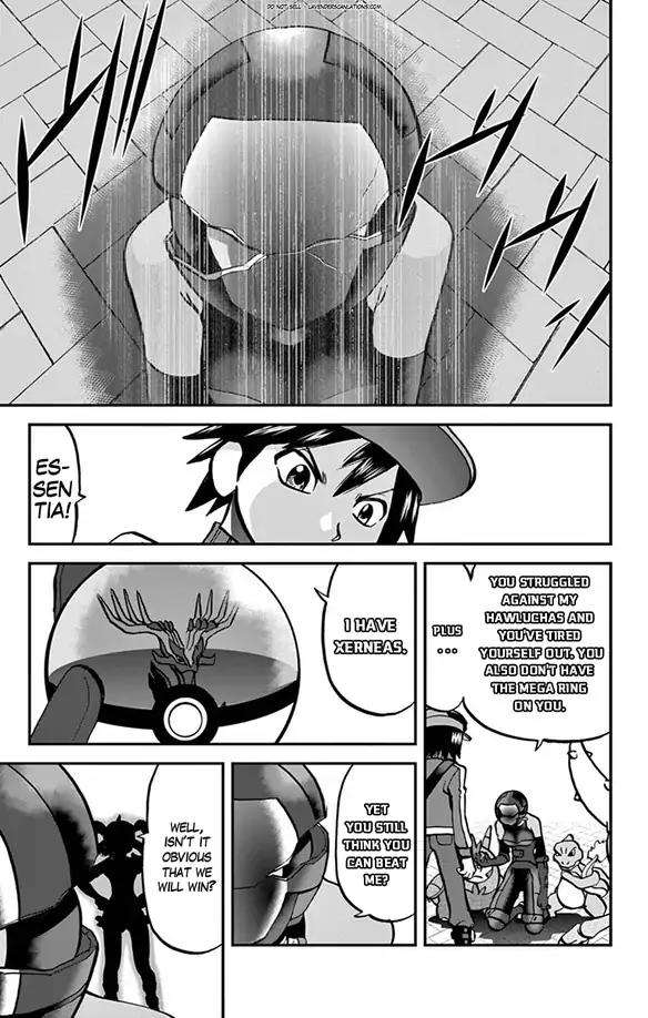 Pocket Monsters SPECIAL XY Chapter 30 page 21 - Chapter 30: Pinsir, Change