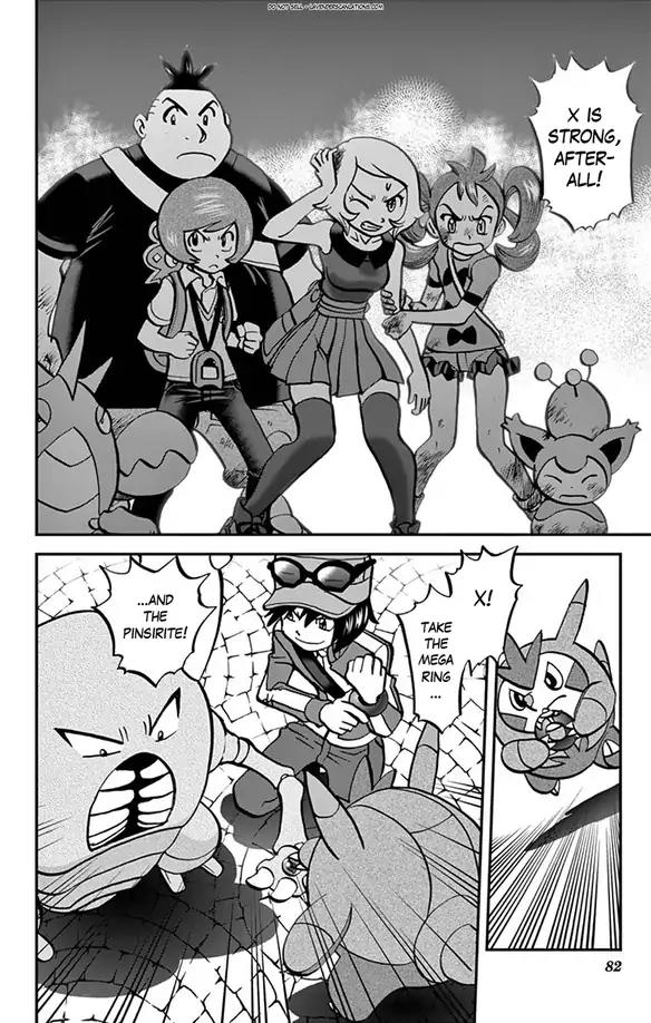 Pocket Monsters SPECIAL XY Chapter 30 page 22 - Chapter 30: Pinsir, Change