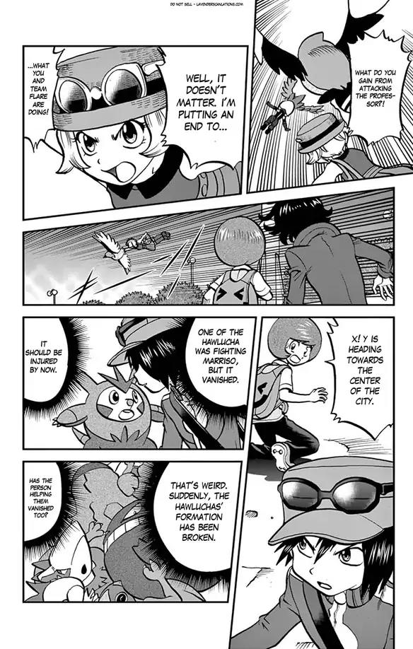 Pocket Monsters SPECIAL XY Chapter 30 page 4 - Chapter 30: Pinsir, Change