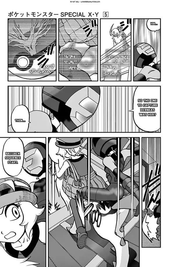 Pocket Monsters SPECIAL XY Chapter 30 page 7 - Chapter 30: Pinsir, Change