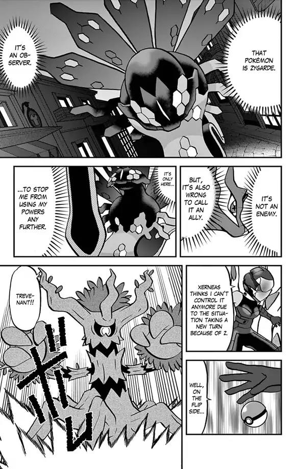 Pocket Monsters SPECIAL XY Chapter 31 page 14 - Chapter 31: Zygarde, Appear