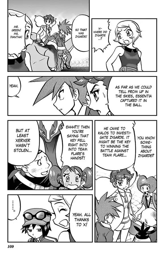 Pocket Monsters SPECIAL XY Chapter 31 page 22 - Chapter 31: Zygarde, Appear