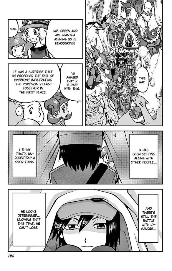 Pocket Monsters SPECIAL XY Chapter 32 page 14 - Chapter 32: Malamar, Lay A Trap