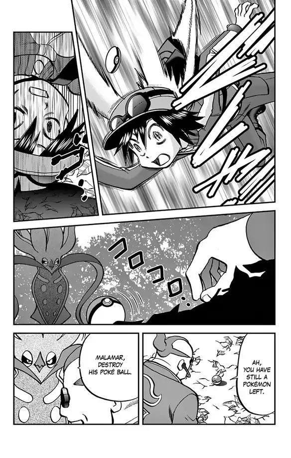 Pocket Monsters SPECIAL XY Chapter 33 page 14 - Chapter 33: Chesnaught, Protect