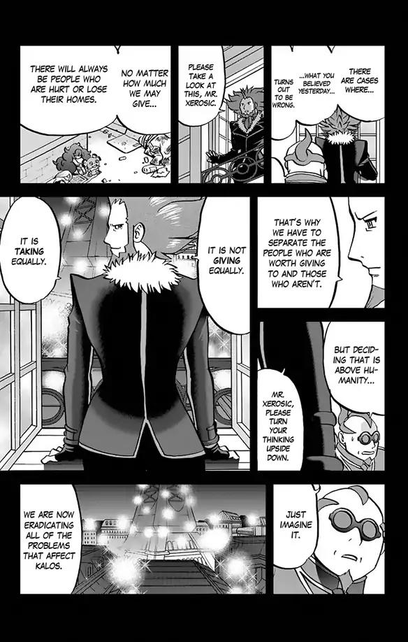 Pocket Monsters SPECIAL XY Chapter 33 page 8 - Chapter 33: Chesnaught, Protect