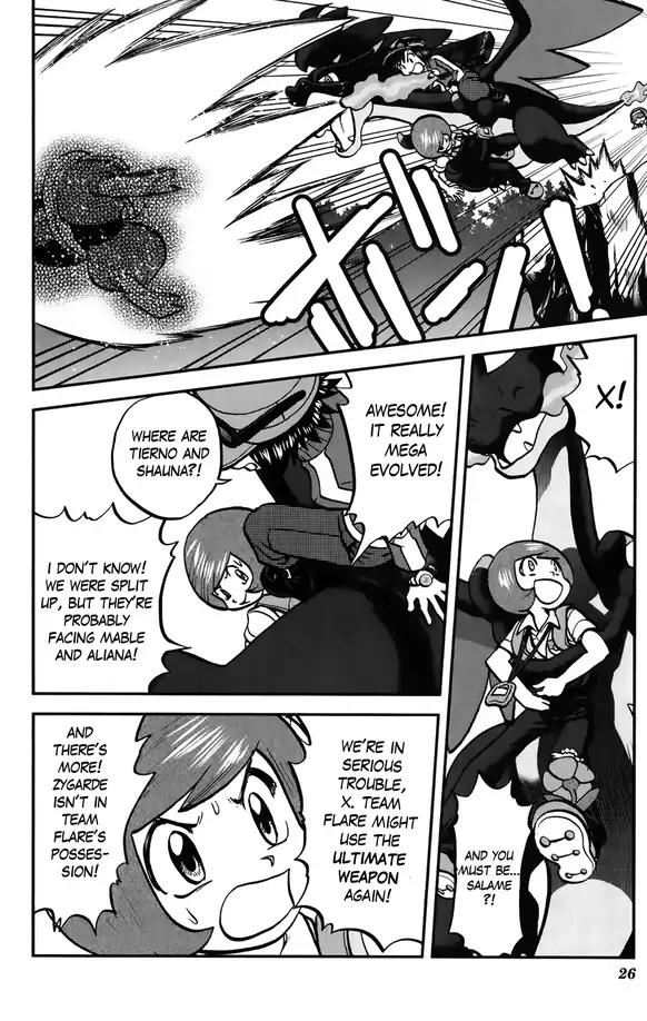 Pocket Monsters SPECIAL XY Chapter 34 page 18 - Chapter 34: Charizard, Change Change