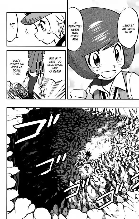 Pocket Monsters SPECIAL XY Chapter 36 page 13 - Chapter 36: Mewtwo, Get Enraged