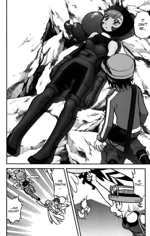 Pocket Monsters SPECIAL XY Chapter 36 page 21 - Chapter 36: Mewtwo, Get Enraged