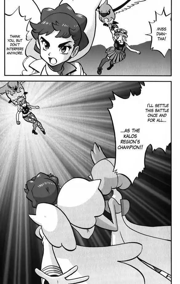 Pocket Monsters SPECIAL XY Chapter 36 page 26 - Chapter 36: Mewtwo, Get Enraged