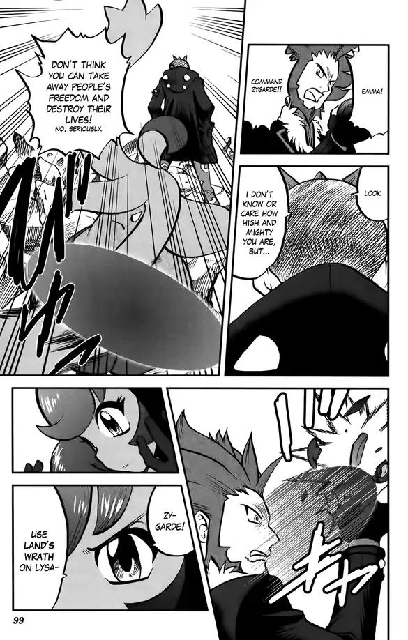 Pocket Monsters SPECIAL XY Chapter 37 page 14 - Chapter 37: Zygarde, Rage