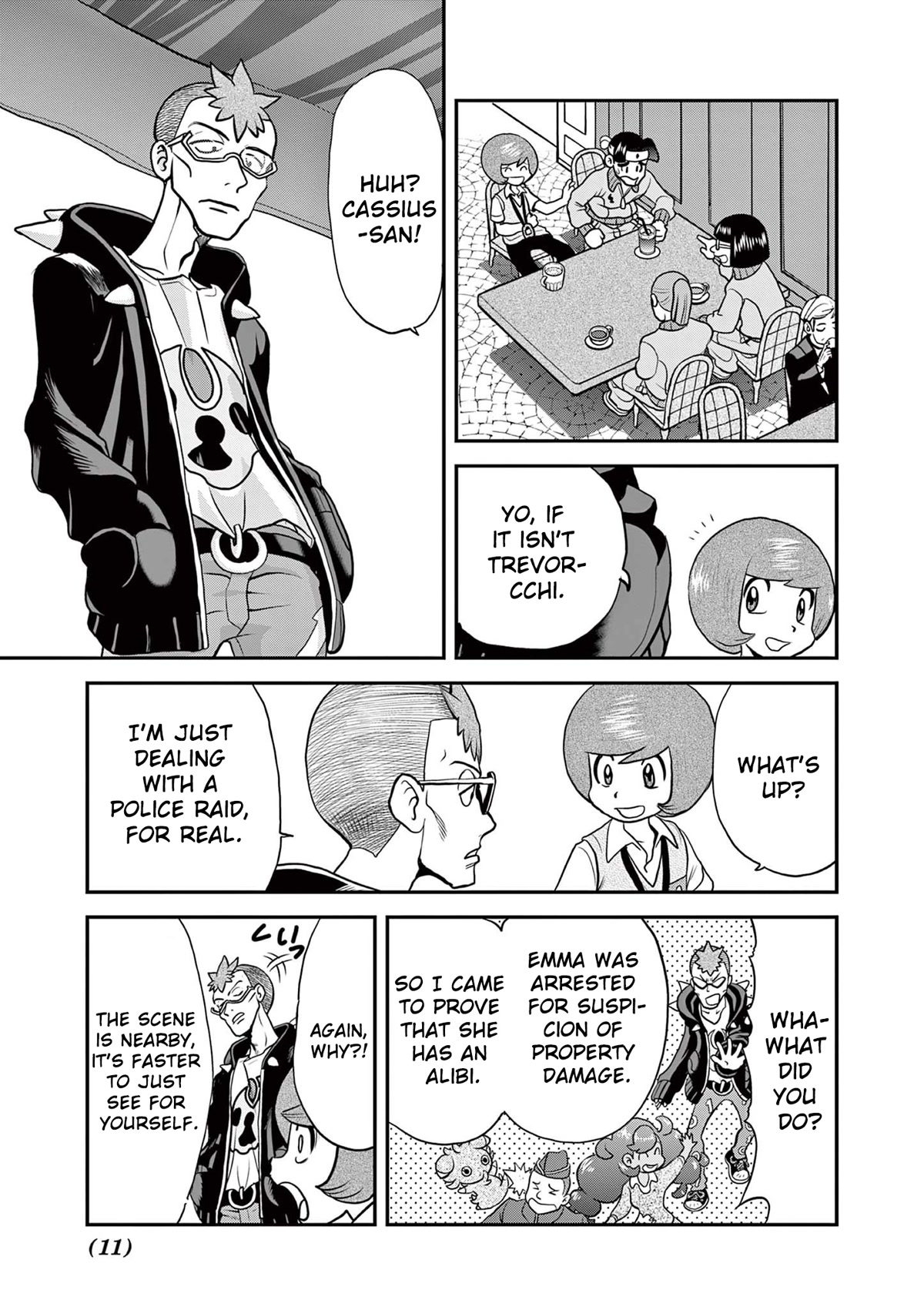 Pocket Monsters SPECIAL XY Chapter 39.8 page 5 - Chapter 39.8: Magearna, Move