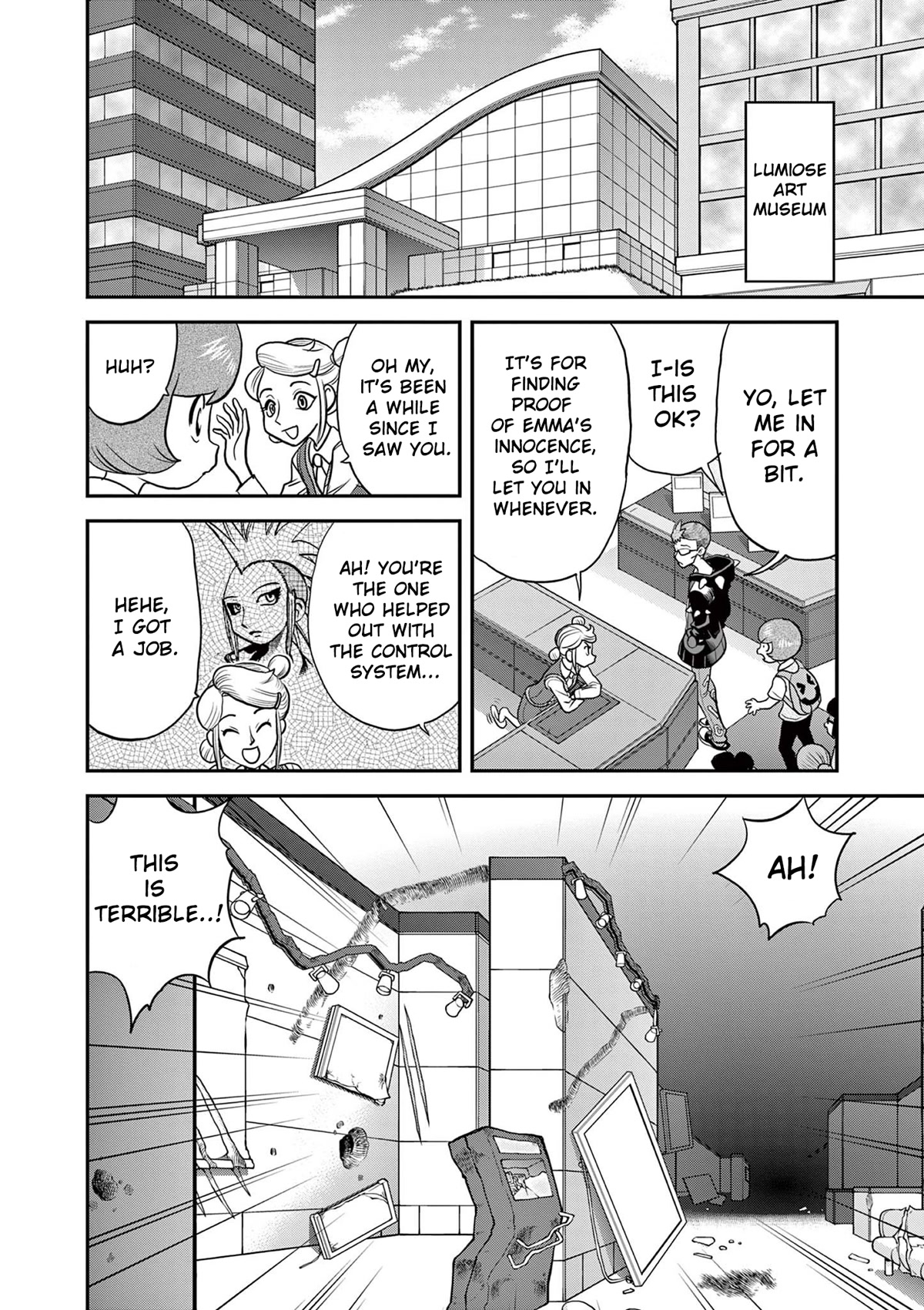 Pocket Monsters SPECIAL XY Chapter 39.8 page 6 - Chapter 39.8: Magearna, Move