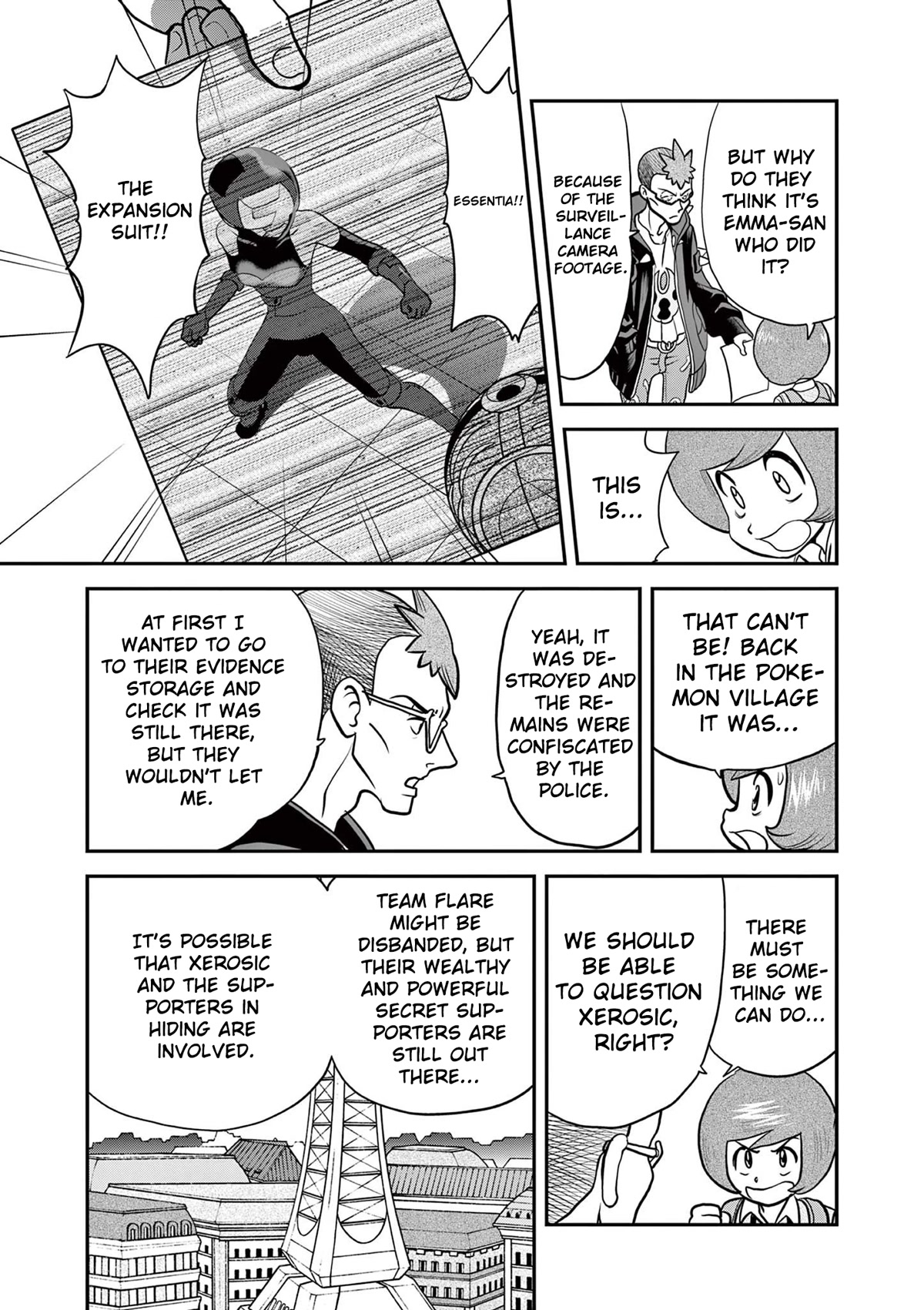 Pocket Monsters SPECIAL XY Chapter 39.8 page 7 - Chapter 39.8: Magearna, Move