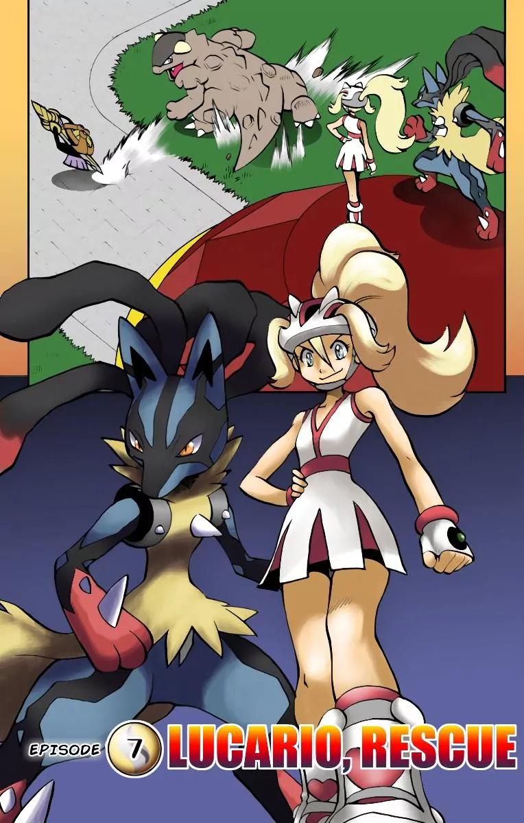 Pocket Monsters SPECIAL XY Chapter 7 page 1 - Chapter 7: Lucario, Rescue