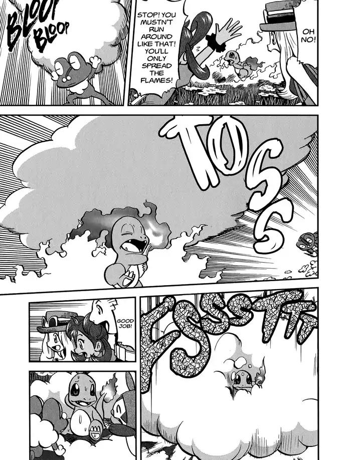 Pocket Monsters SPECIAL XY Chapter 8 page 11 - Chapter 8: What Does Charmander Do When it Dozes?