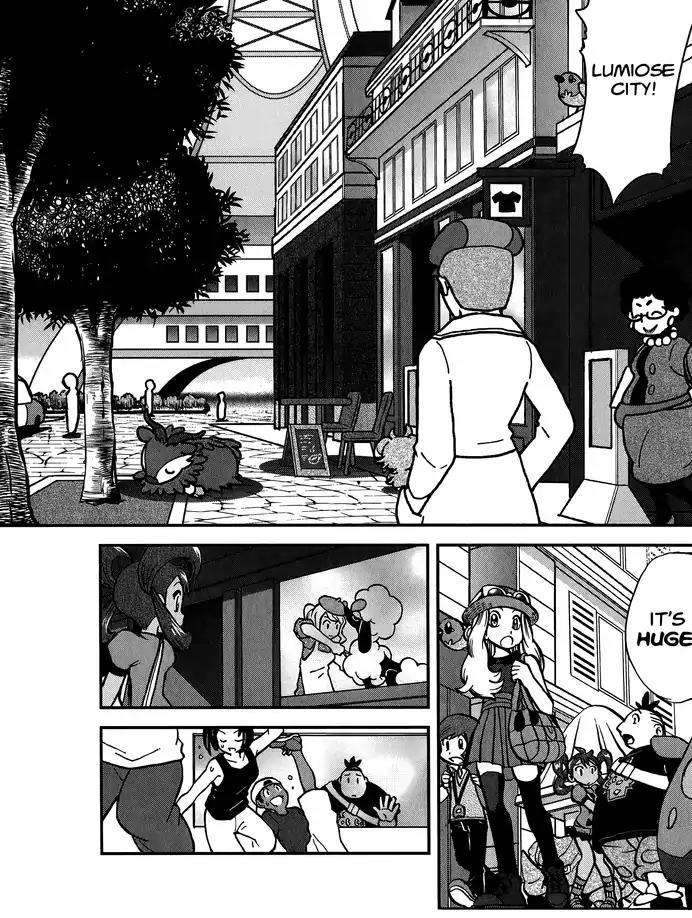 Pocket Monsters SPECIAL XY Chapter 8 page 14 - Chapter 8: What Does Charmander Do When it Dozes?