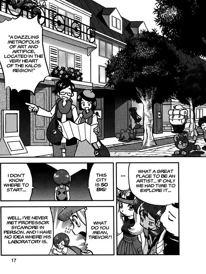 Pocket Monsters SPECIAL XY Chapter 8 page 15 - Chapter 8: What Does Charmander Do When it Dozes?