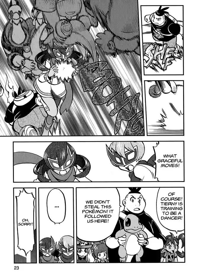 Pocket Monsters SPECIAL XY Chapter 8 page 21 - Chapter 8: What Does Charmander Do When it Dozes?