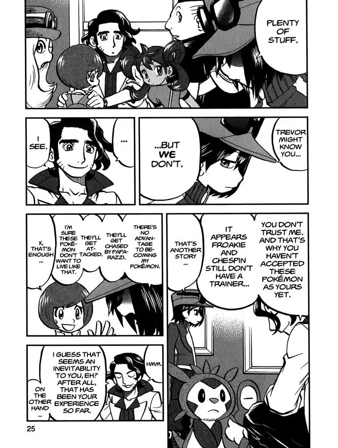 Pocket Monsters SPECIAL XY Chapter 8 page 23 - Chapter 8: What Does Charmander Do When it Dozes?