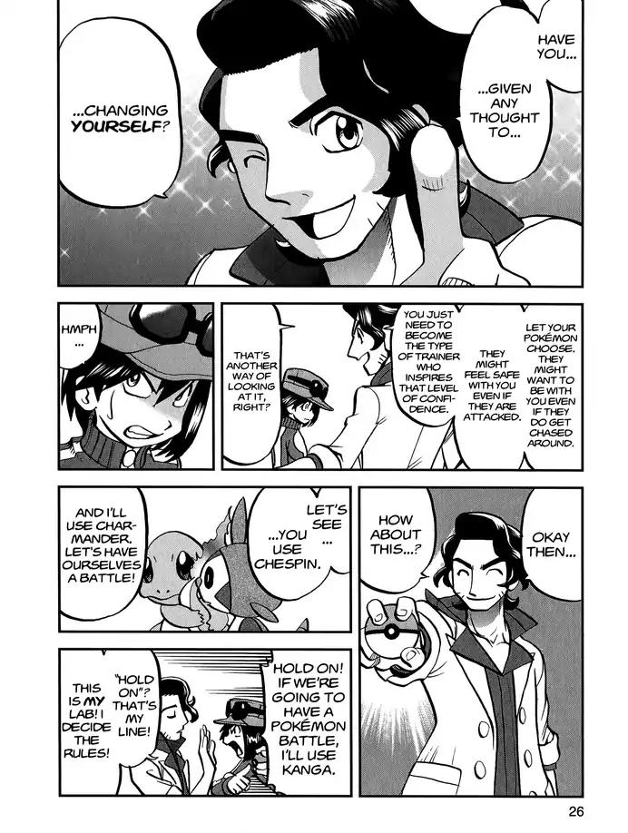 Pocket Monsters SPECIAL XY Chapter 8 page 24 - Chapter 8: What Does Charmander Do When it Dozes?