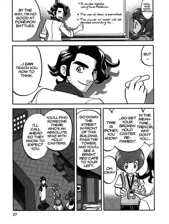 Pocket Monsters SPECIAL XY Chapter 8 page 25 - Chapter 8: What Does Charmander Do When it Dozes?