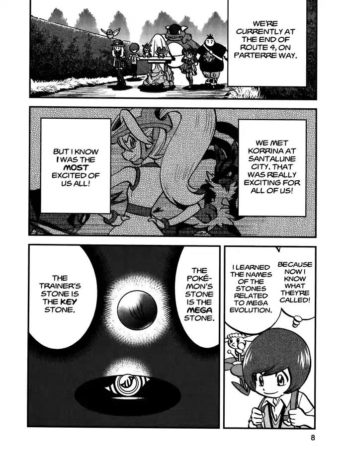 Pocket Monsters SPECIAL XY Chapter 8 page 6 - Chapter 8: What Does Charmander Do When it Dozes?