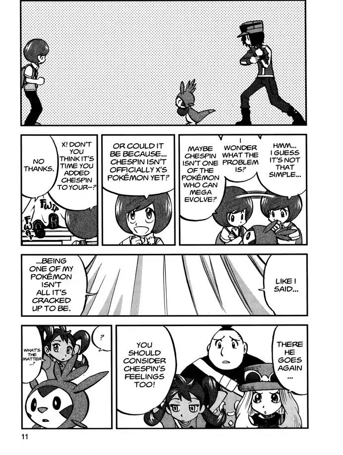 Pocket Monsters SPECIAL XY Chapter 8 page 9 - Chapter 8: What Does Charmander Do When it Dozes?