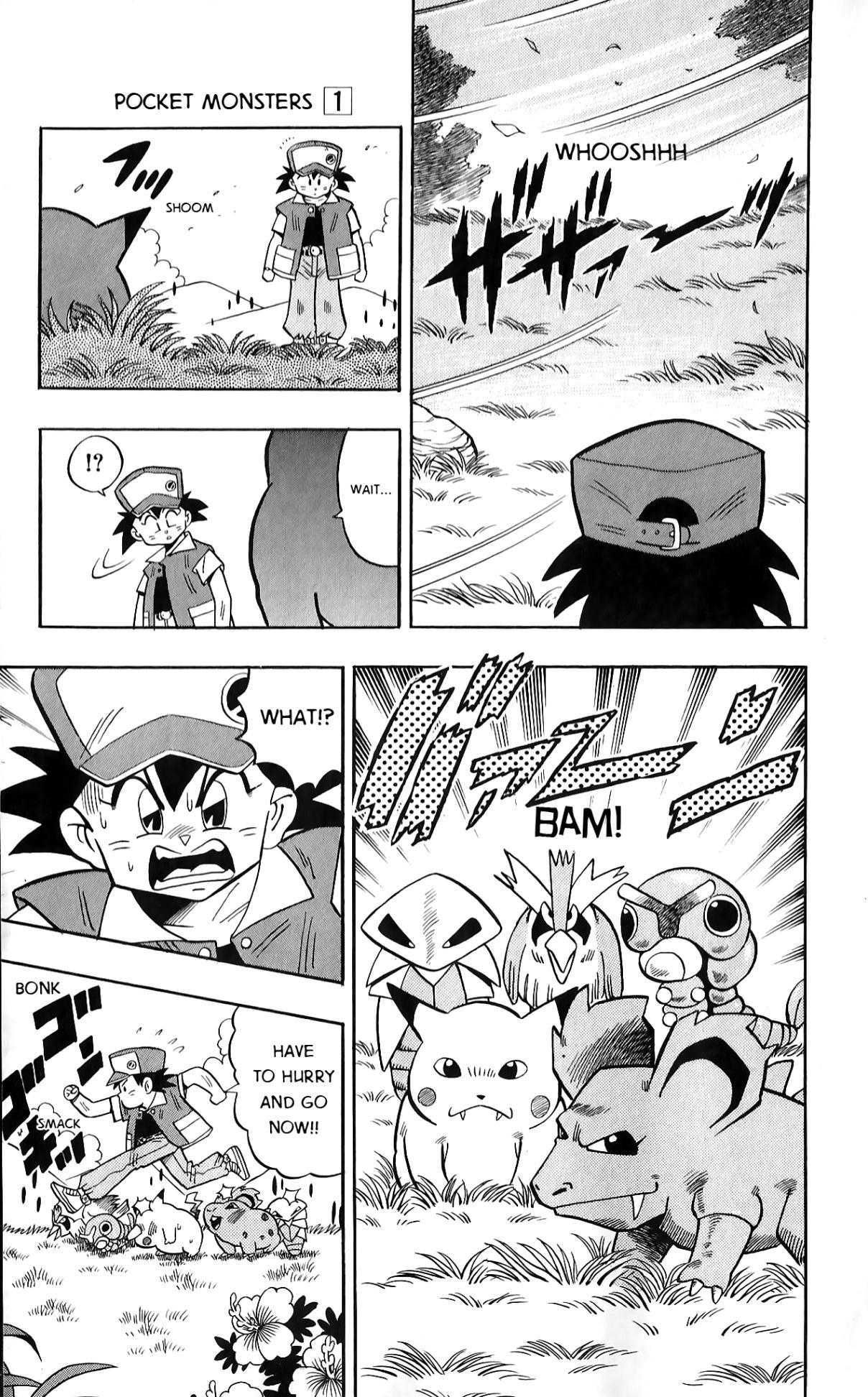 Pocket Monsters Chapter 1 page 11 - Chapter 1 v4 : The Pokemon Clefairy Appears!!