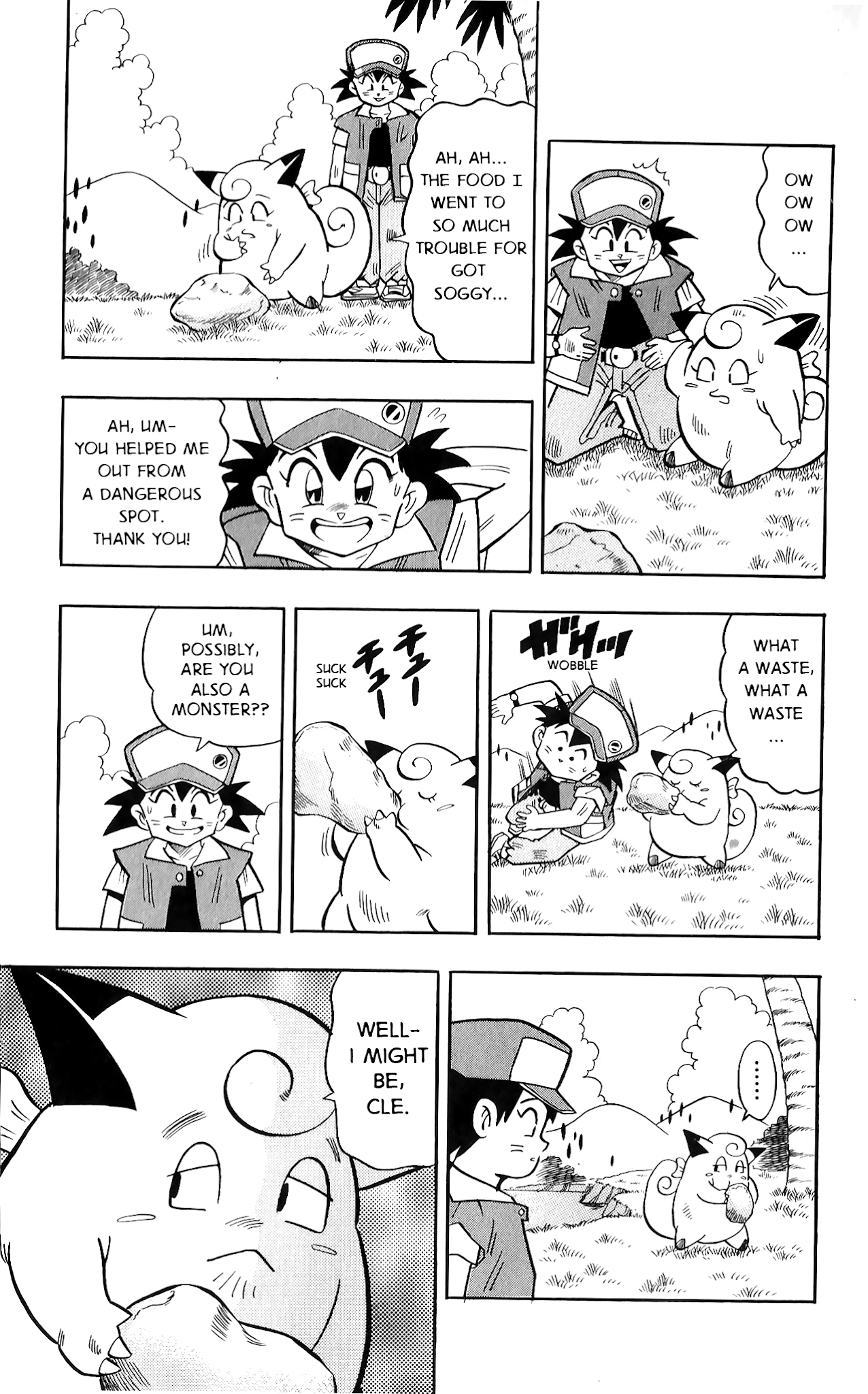 Pocket Monsters Chapter 1 page 15 - Chapter 1 v4 : The Pokemon Clefairy Appears!!