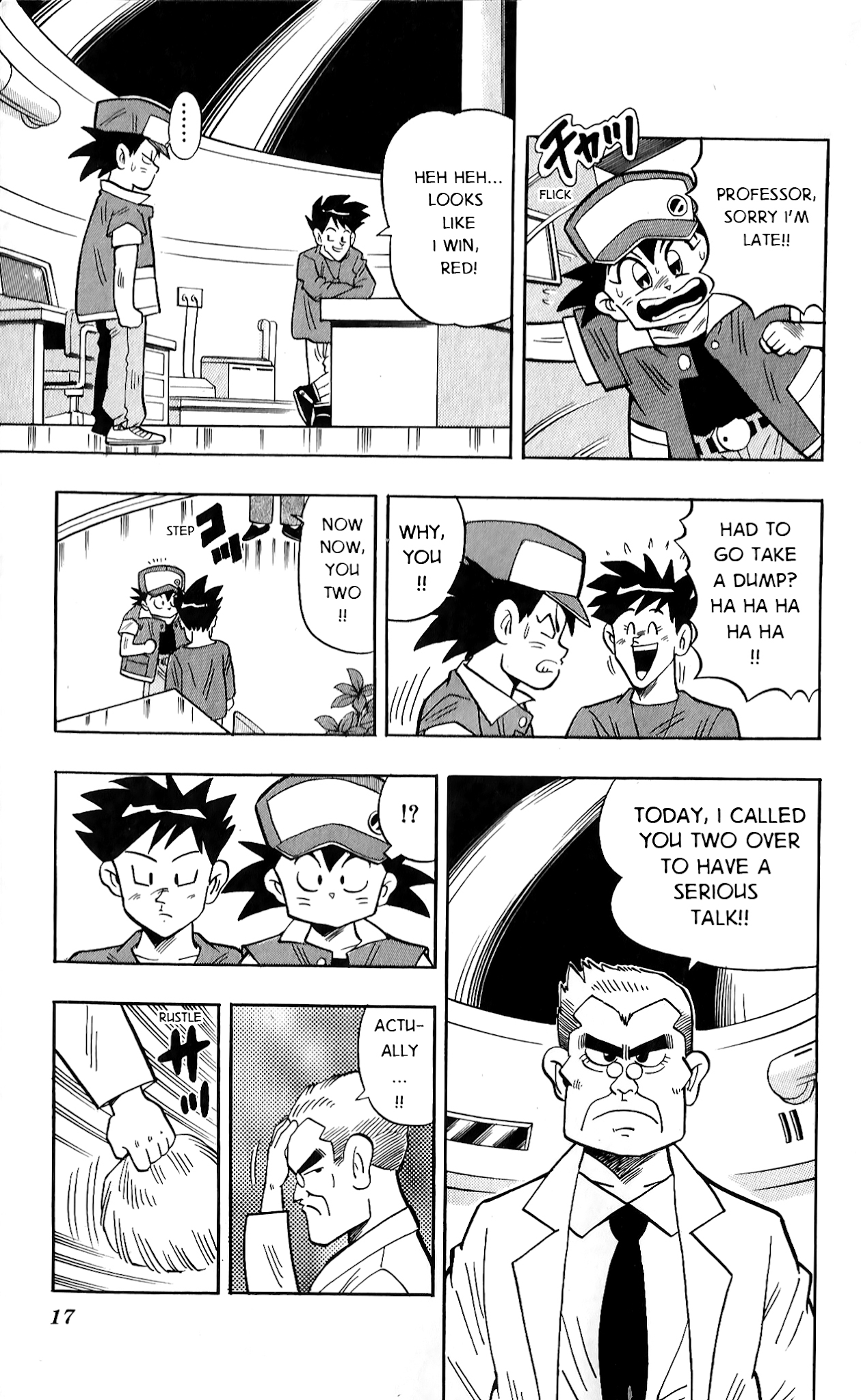 Pocket Monsters Chapter 1 page 17 - Chapter 1 v4 : The Pokemon Clefairy Appears!!