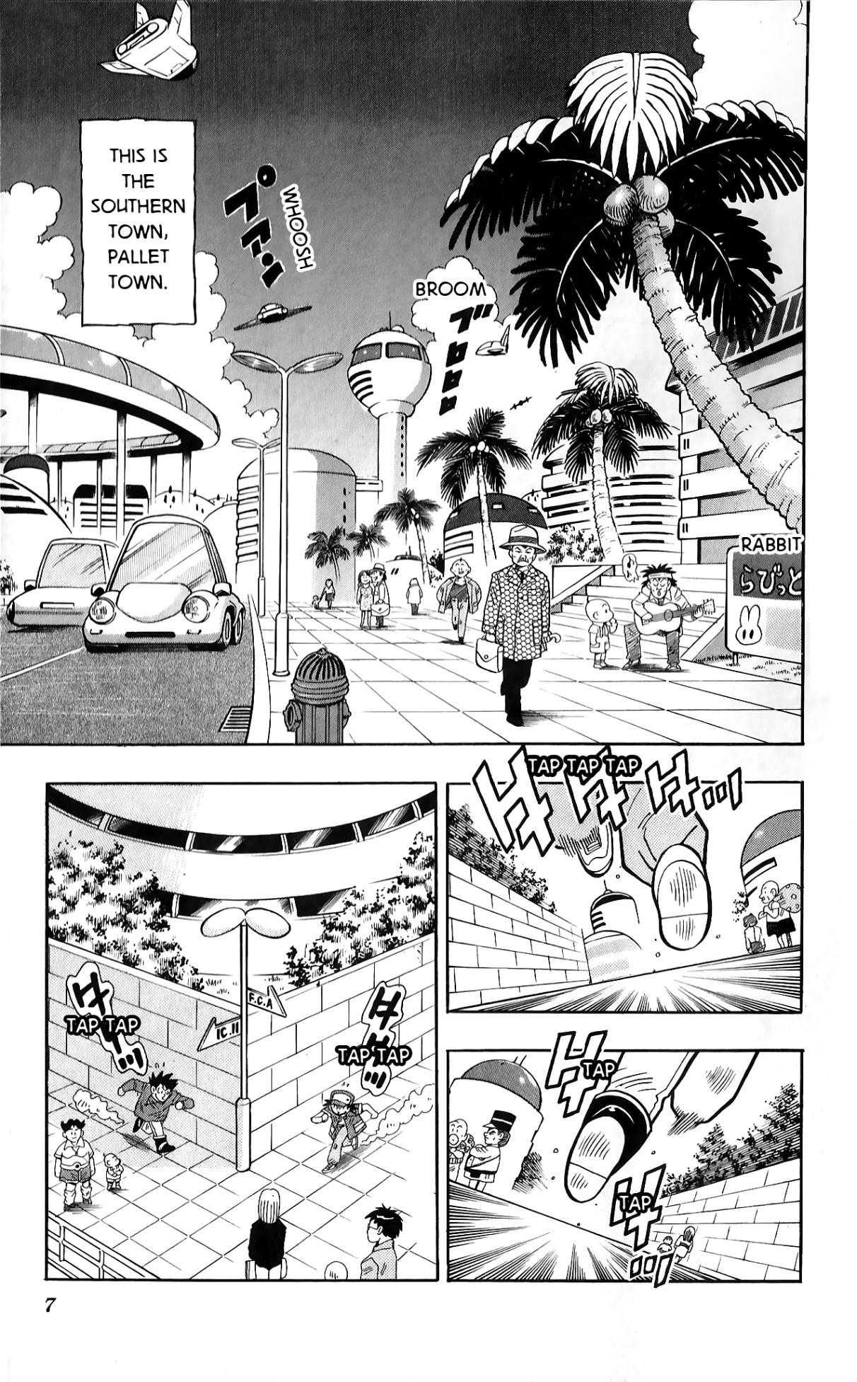 Pocket Monsters Chapter 1 page 7 - Chapter 1 v4 : The Pokemon Clefairy Appears!!