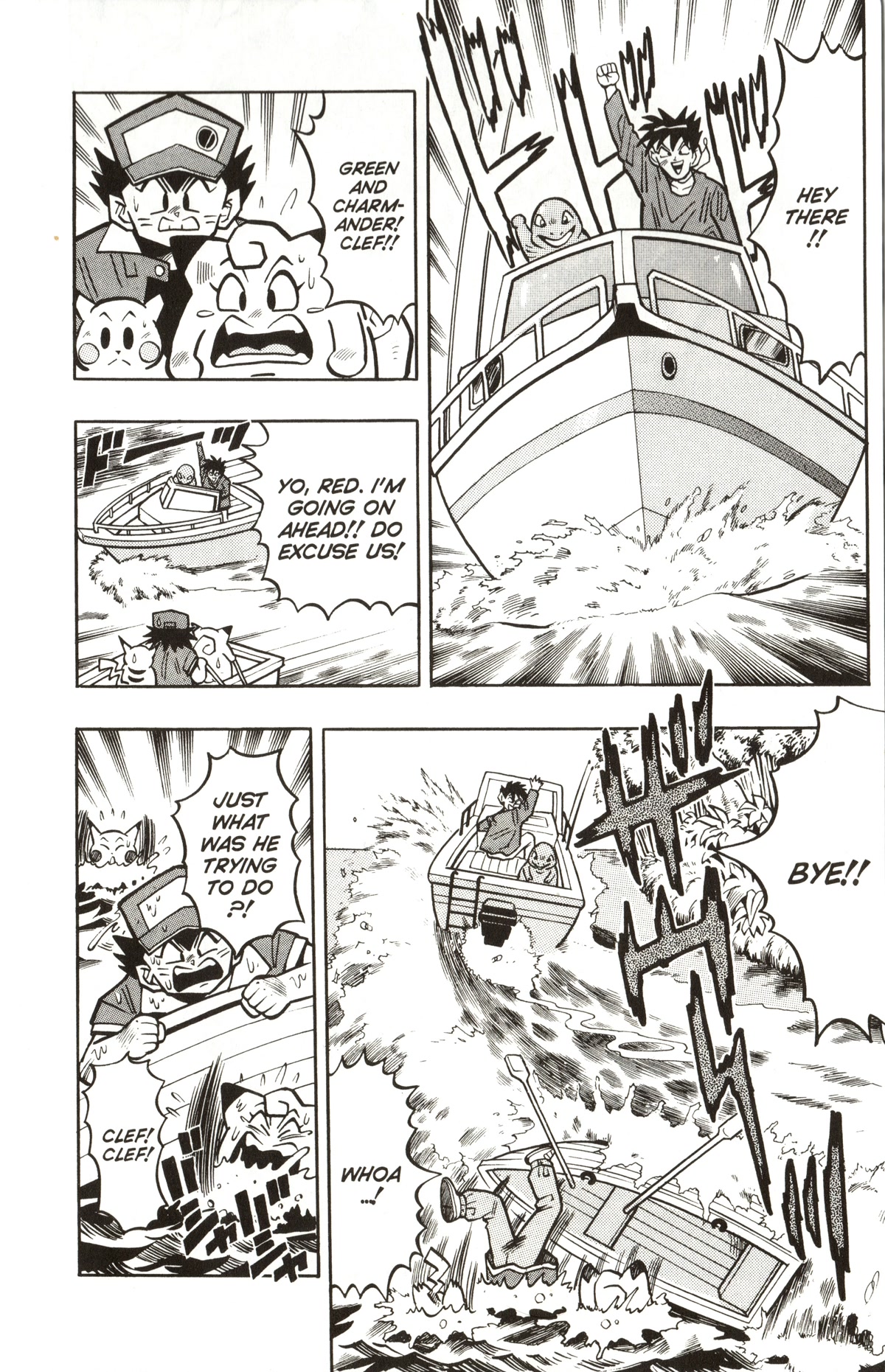 Pocket Monsters Chapter 10 page 3 - Chapter 10: A Tough Battle With the Powerful Venusaur!!