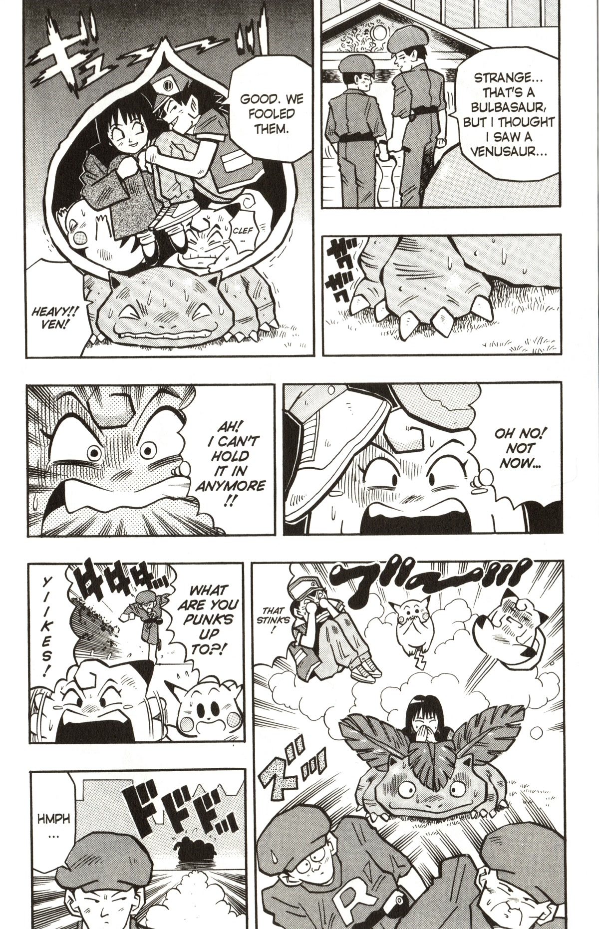 Pocket Monsters Chapter 11 page 10 - Chapter 11: Get Rid of Team Rocket!!