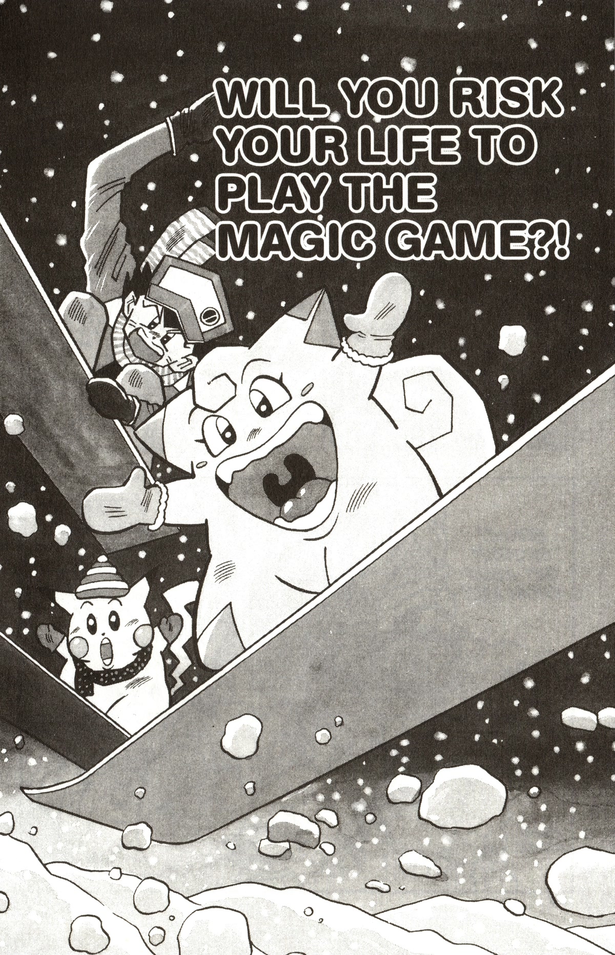 Pocket Monsters Chapter 12 page 1 - Chapter 12: Will You Risk Your Life to Play the Magic Game?!