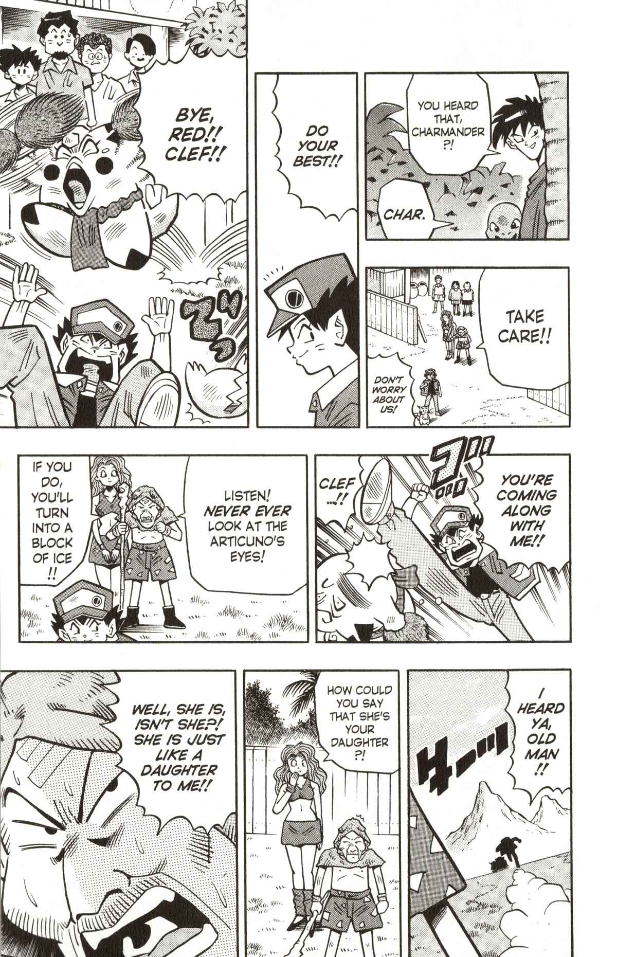Pocket Monsters Chapter 13 page 10 - Chapter 13: The Legendary Pokemon Appears!!