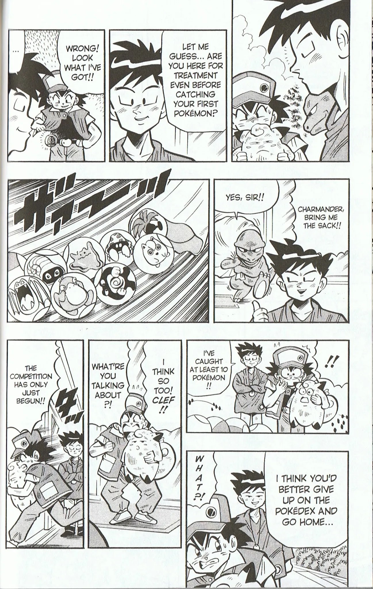 Pocket Monsters Chapter 2 page 18 - Chapter 2: The Battle in Viridian Forest!!
