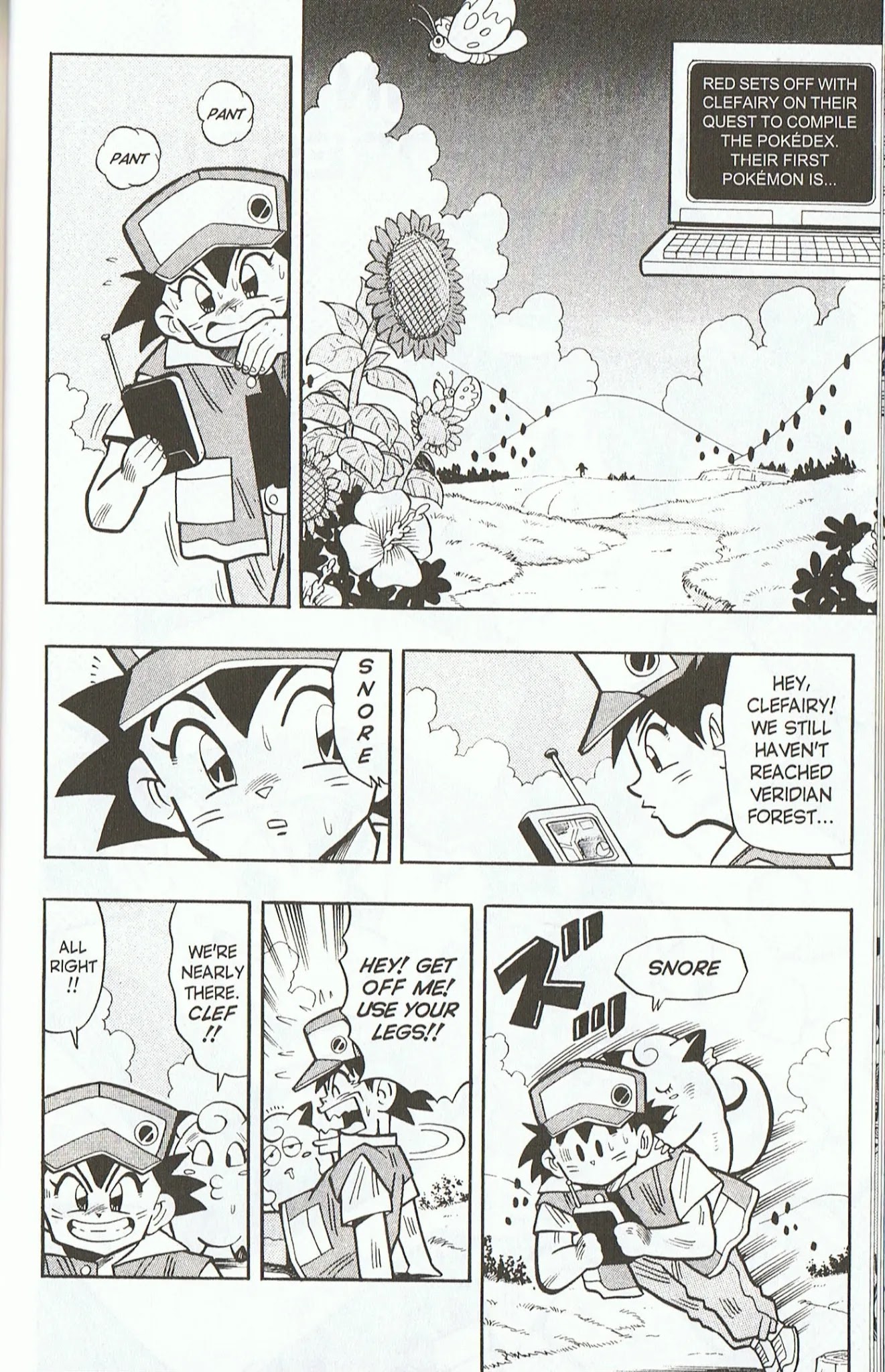 Pocket Monsters Chapter 2 page 2 - Chapter 2: The Battle in Viridian Forest!!