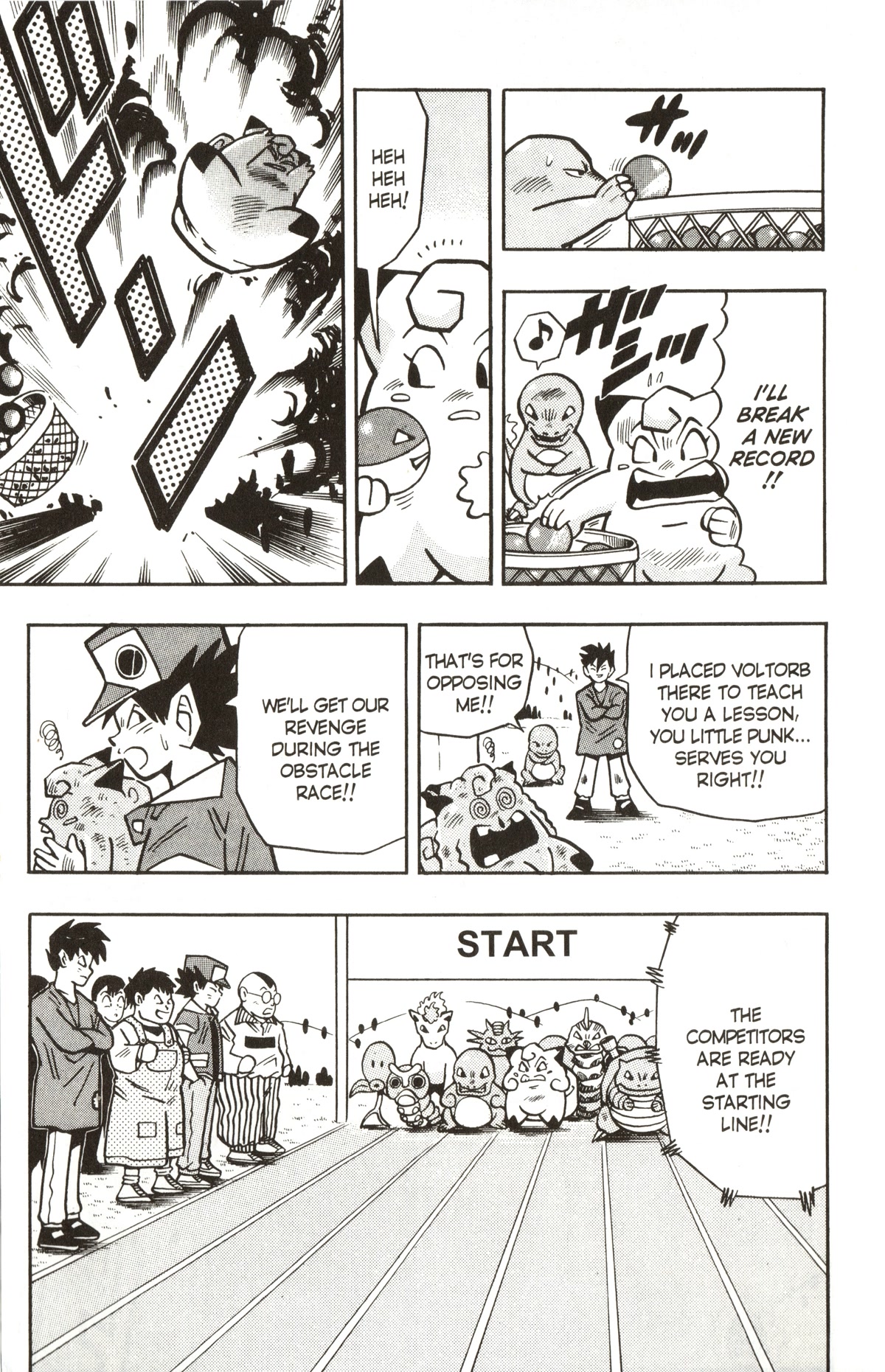 Pocket Monsters Chapter 20 page 10 - Chapter 20: Pokemon Sports Meet!!