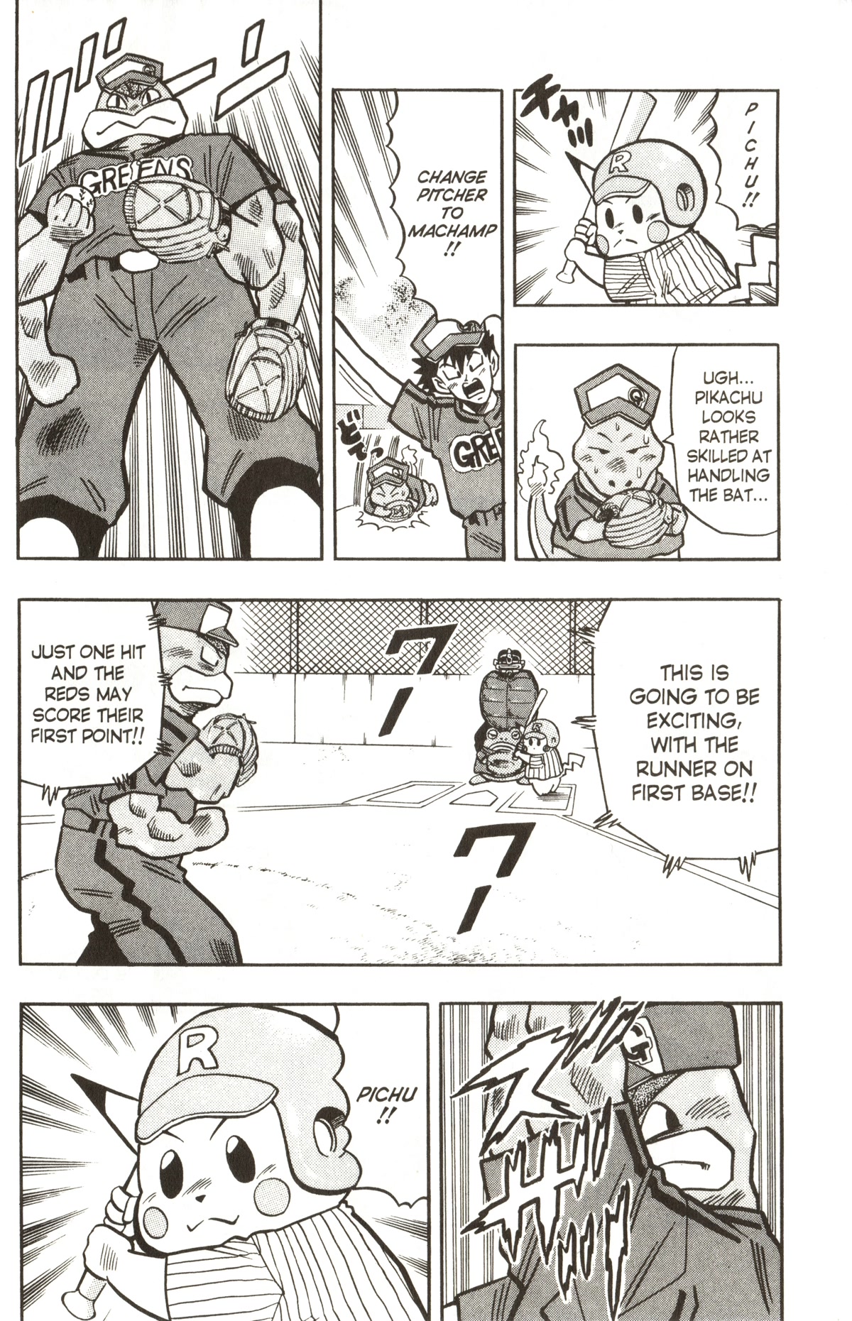 Pocket Monsters Chapter 21 page 14 - Chapter 21: Pokemon Baseball Tournament!!