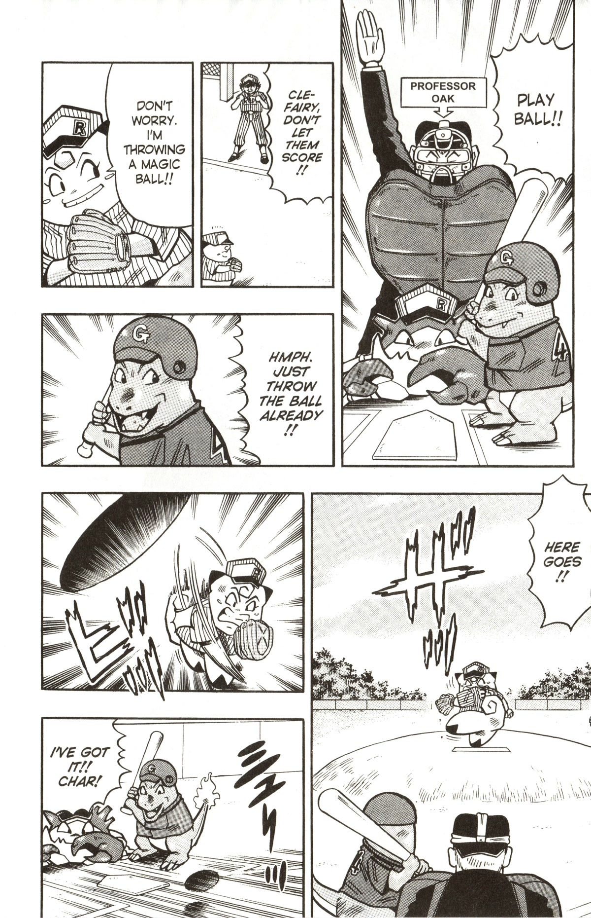 Pocket Monsters Chapter 21 page 4 - Chapter 21: Pokemon Baseball Tournament!!
