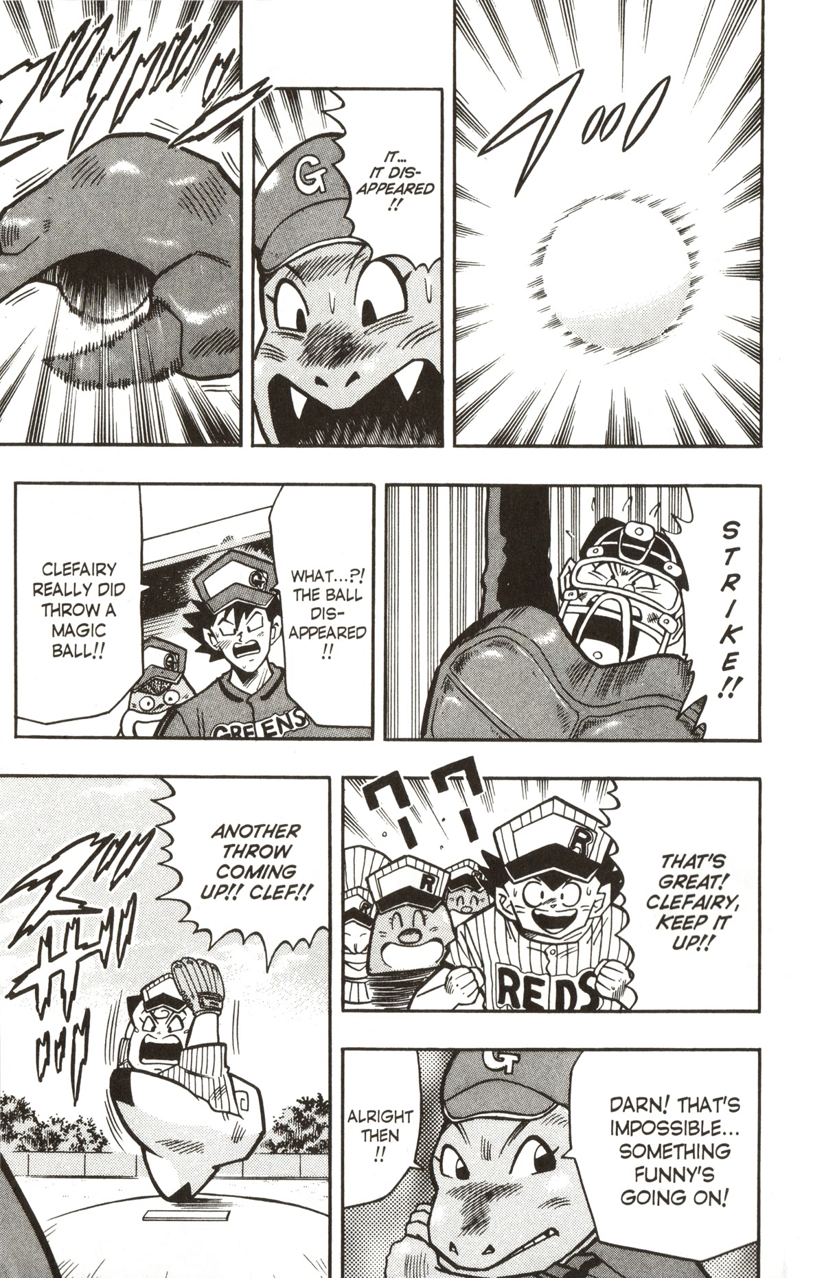 Pocket Monsters Chapter 21 page 5 - Chapter 21: Pokemon Baseball Tournament!!