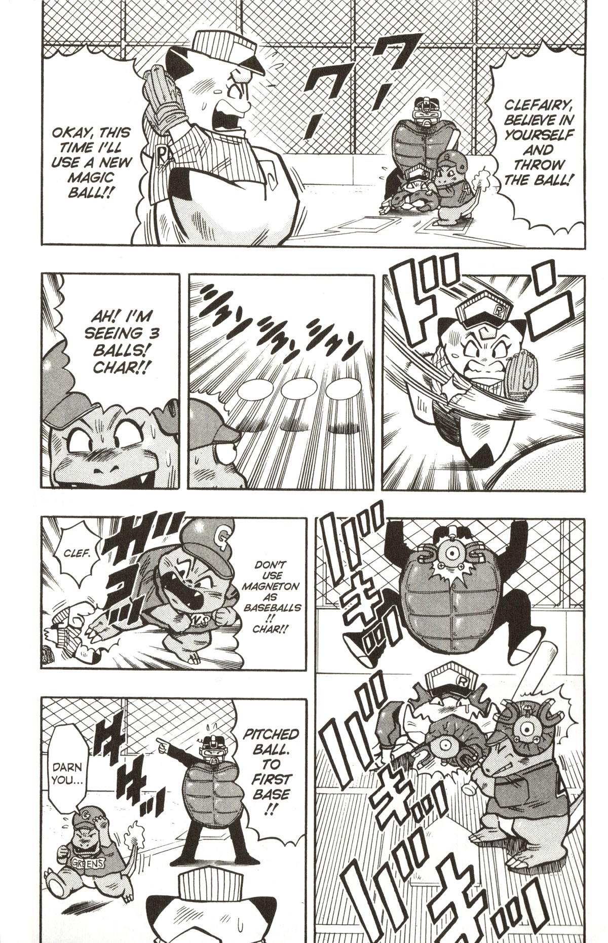 Pocket Monsters Chapter 21 page 7 - Chapter 21: Pokemon Baseball Tournament!!