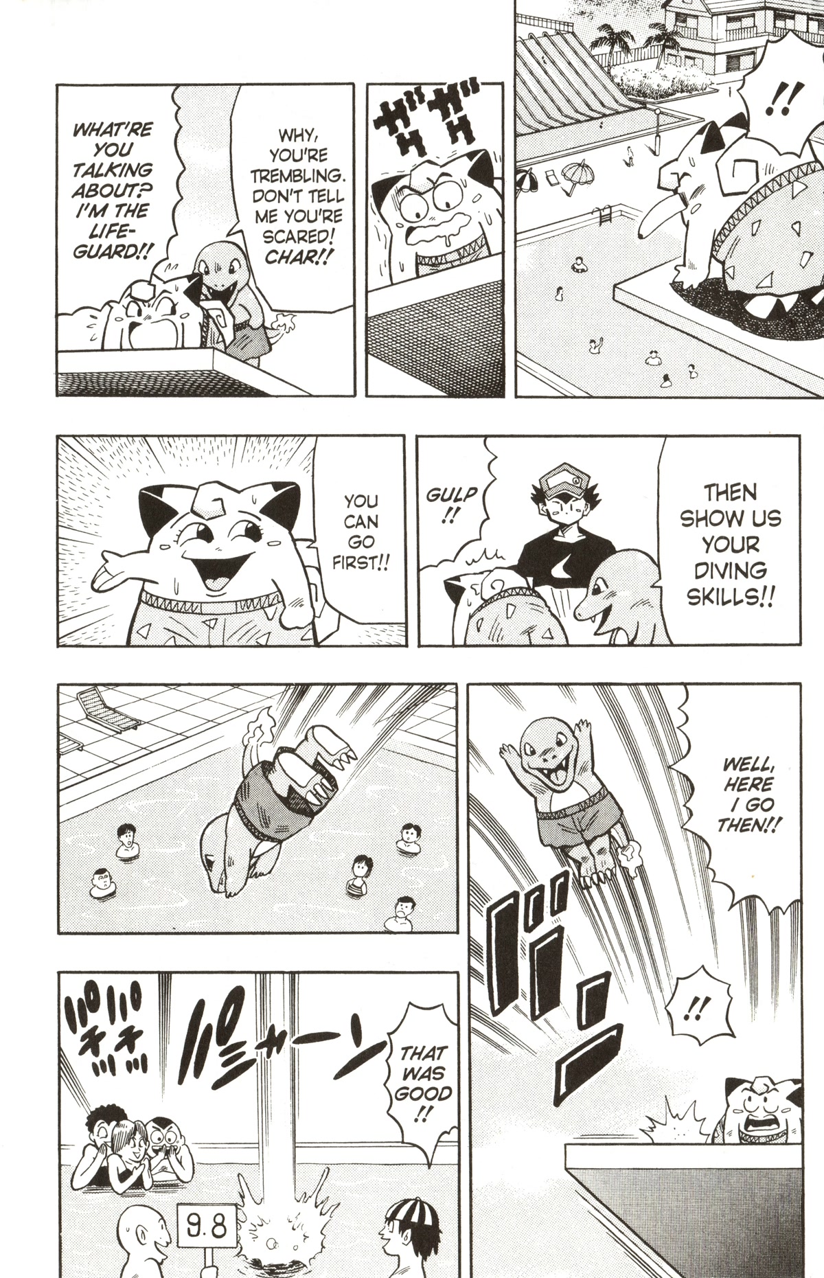Pocket Monsters Chapter 22 page 6 - Chapter 22: Part-time Job at the Swimming Pool!!