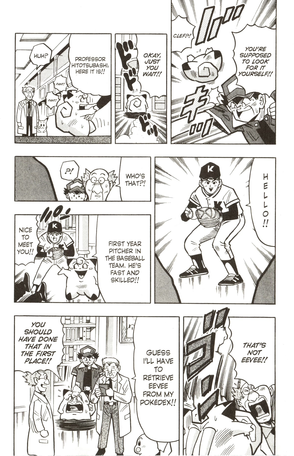 Pocket Monsters Chapter 23 page 11 - Chapter 23: Clefairy Evolves... At Last?!