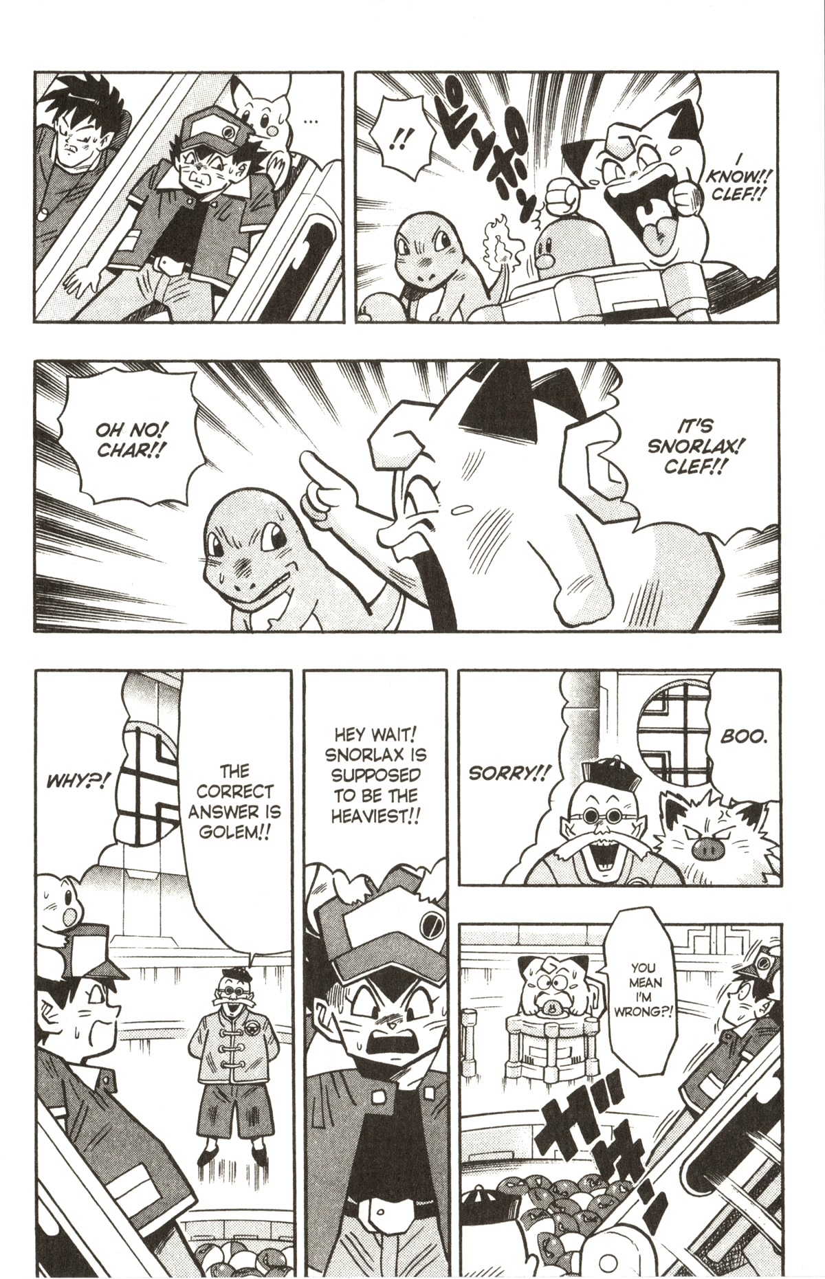 Pocket Monsters Chapter 24 page 11 - Chapter 24: The Pokemon Quiz Battle