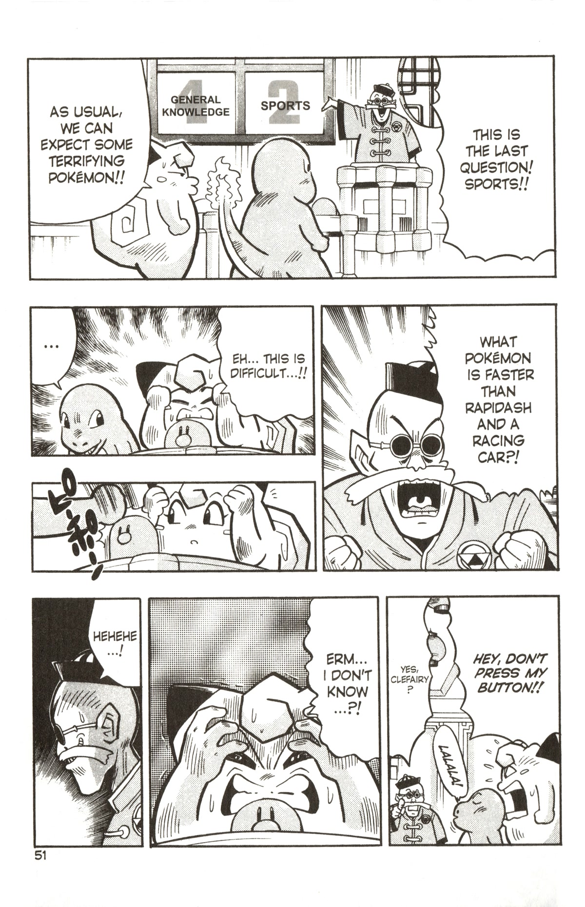 Pocket Monsters Chapter 24 page 20 - Chapter 24: The Pokemon Quiz Battle
