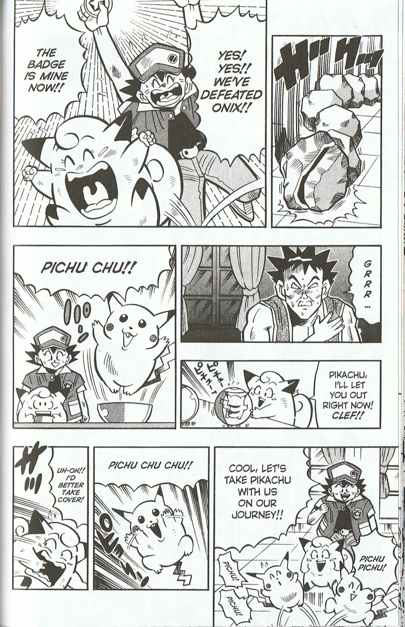 Pocket Monsters Chapter 3 page 18 - Chapter 3: Let's Defeat the Allmighty Onix!!